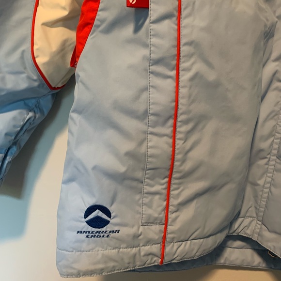 Sz M American Eagle Outfitters Zip Up Hooded Jacket AE 77 - Picture 3 of 12